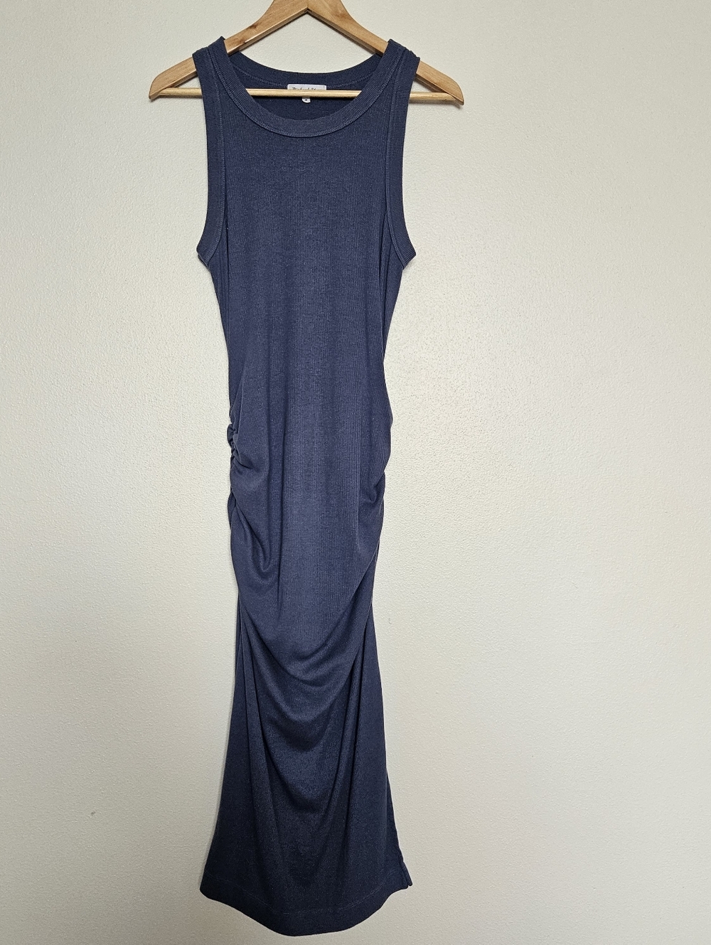 Michael Stars Racer Back Blue Dress Medium
